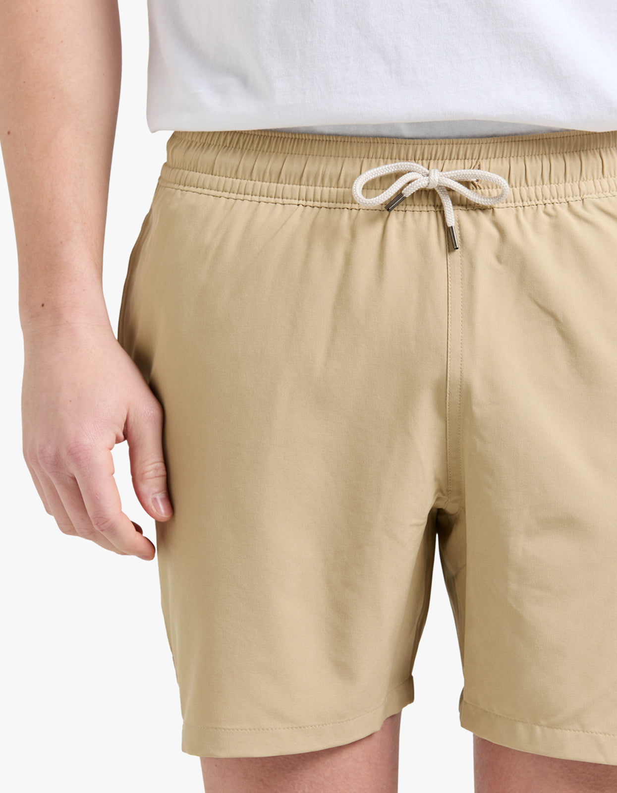 5.75 Inch Traveler Classic Swim Trunk - Coastal Beige