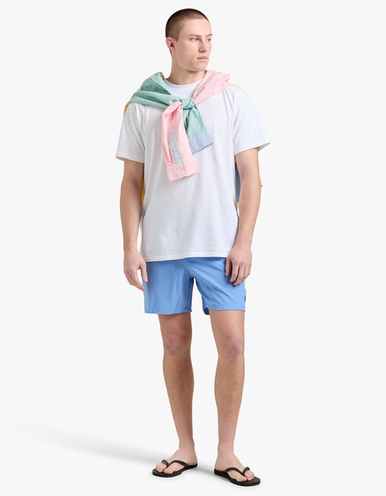 5.75 Inch Traveler Classic Swim Trunk - Harbor Island Blue