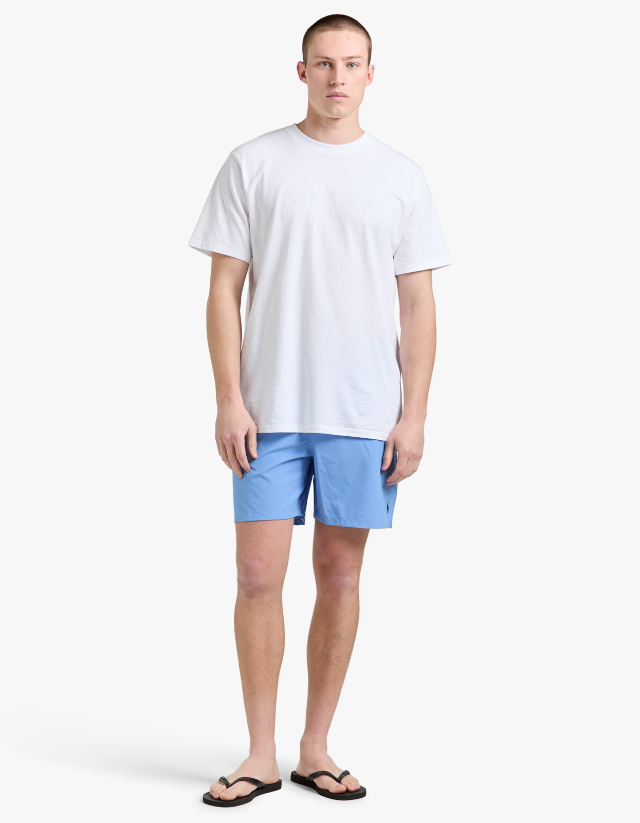 5.75 Inch Traveler Classic Swim Trunk - Harbor Island Blue