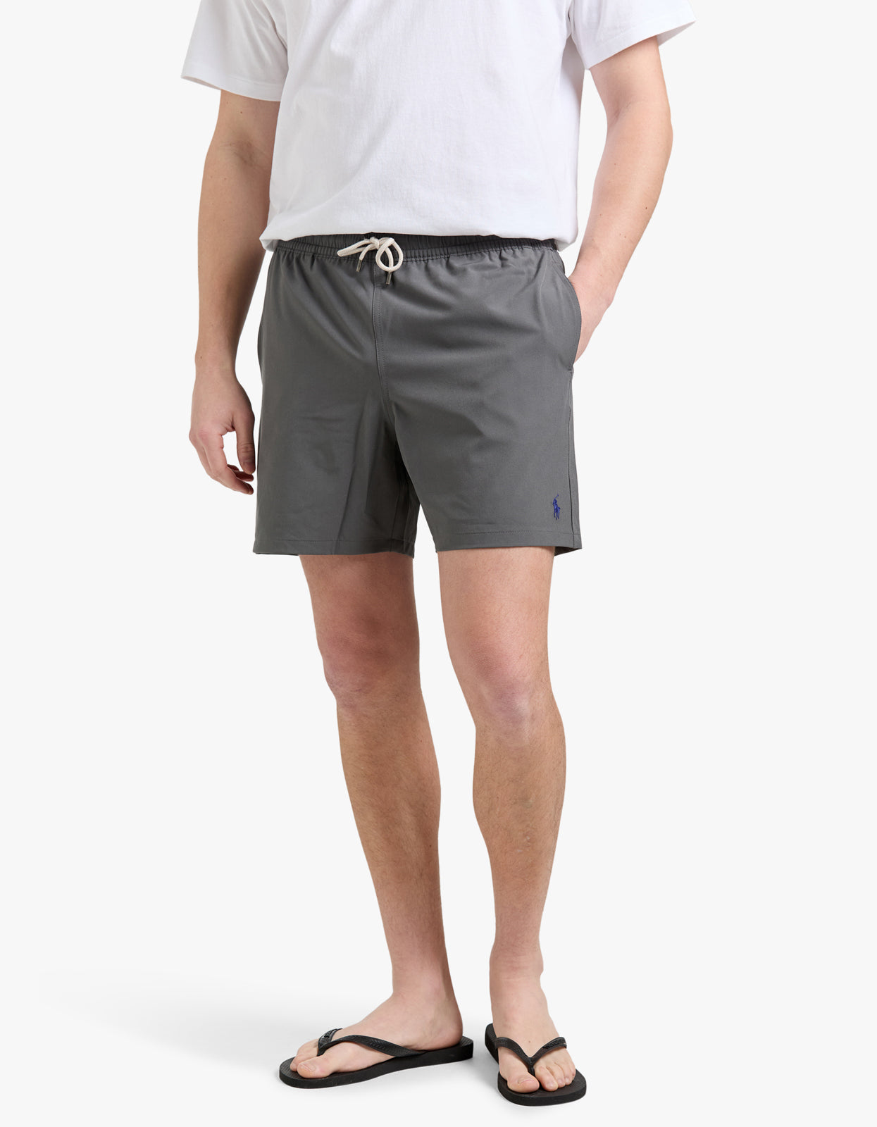 5.75 Inch Traveler Classic Swim Trunk - Grey Cast