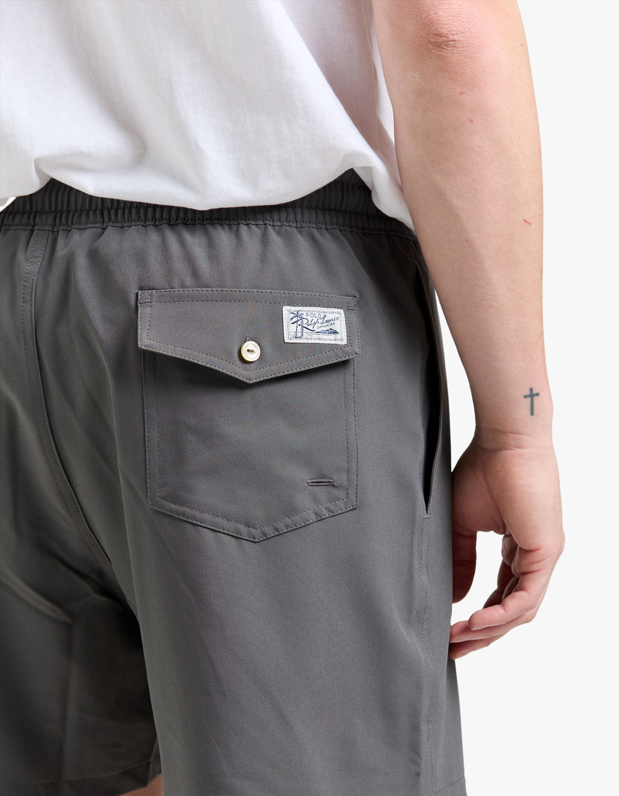 5.75 Inch Traveler Classic Swim Trunk - Grey Cast