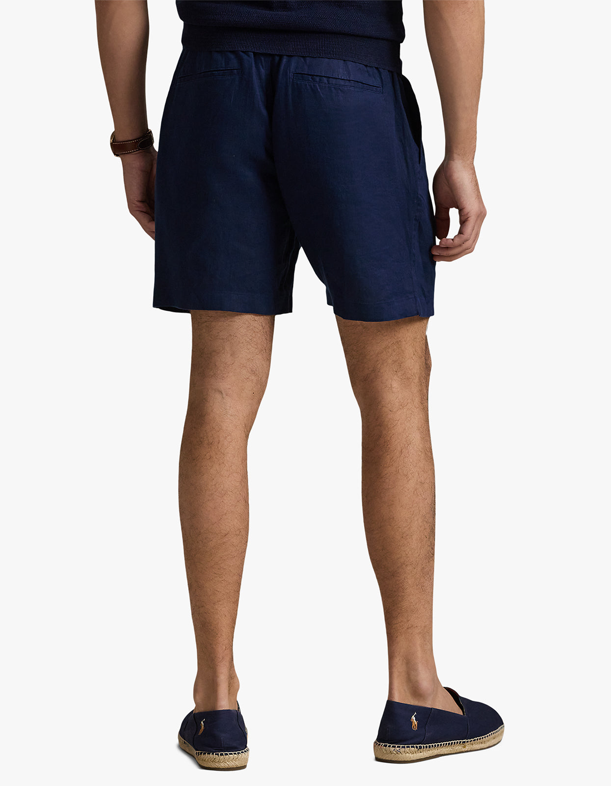 6 Inch Polo Prepster Linen Short - Newport Navy