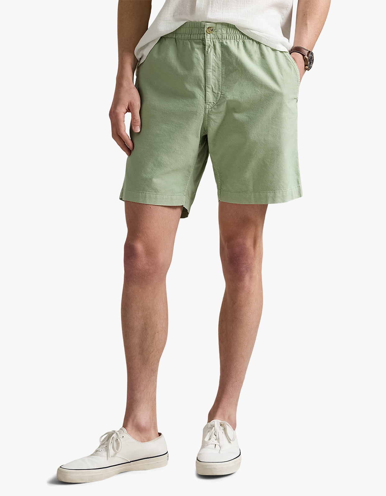 8 Inch Polo Prepster Mineral Dyed Short - Greenstone