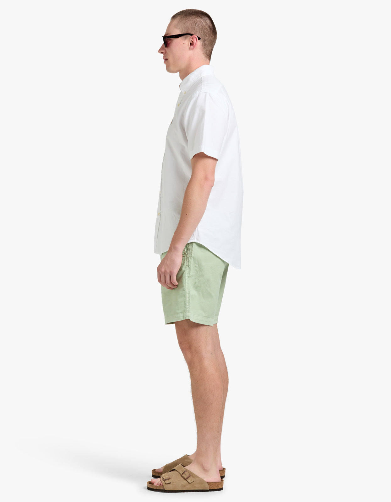 8 Inch Polo Prepster Mineral Dyed Short - Greenstone