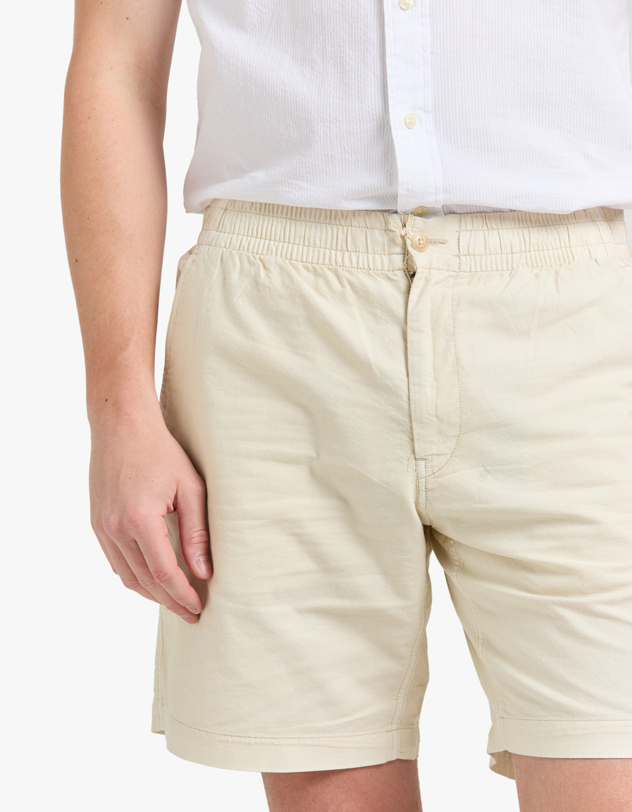 8 Inch Polo Prepster Mineral Dyed Short - Natural