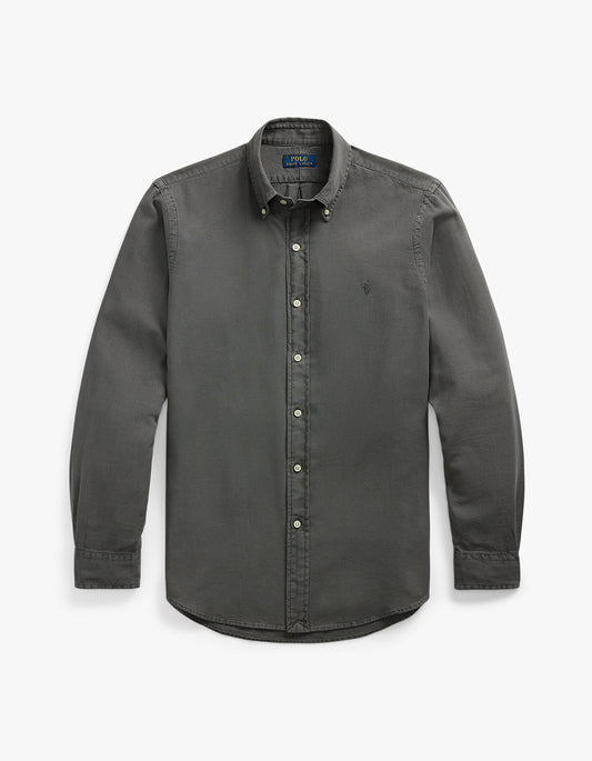 Long Sleeve Sport Shirt - Dark Metal