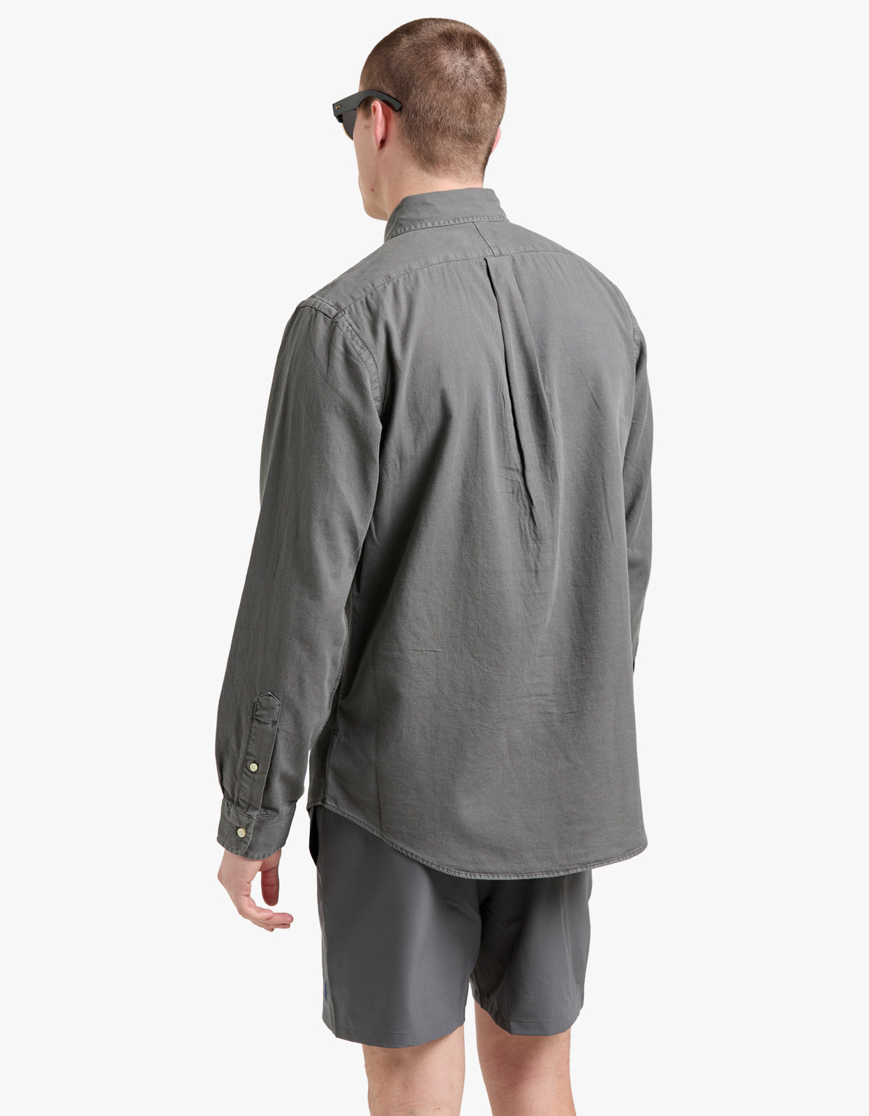 Long Sleeve Sport Shirt - Dark Metal