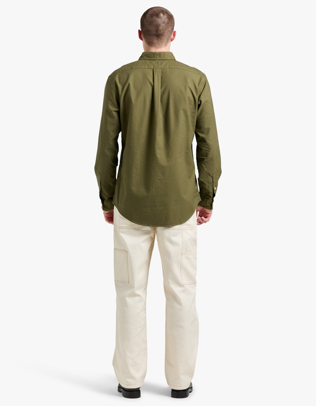 Long Sleeve Sport Shirt - New Olive
