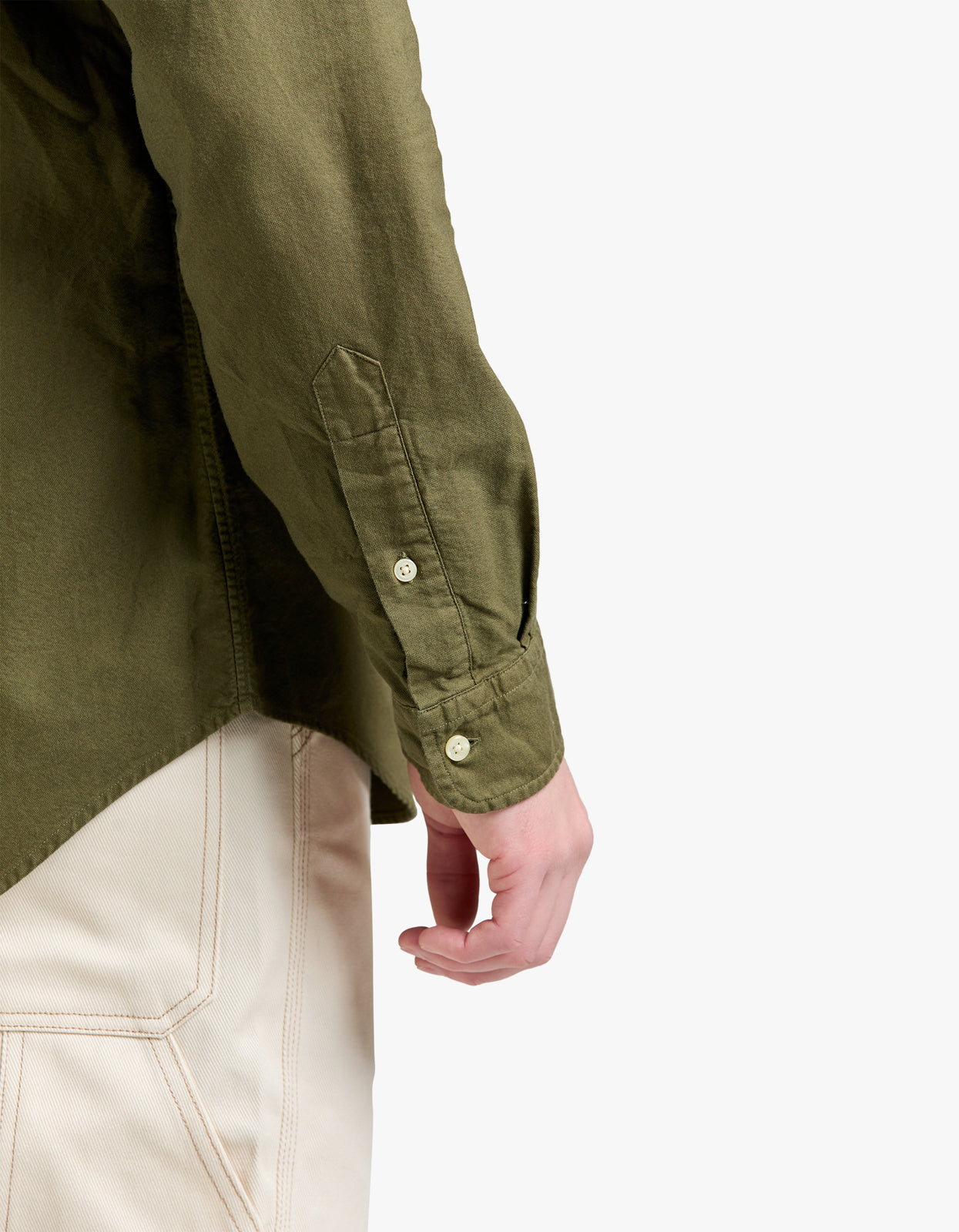 Long Sleeve Sport Shirt - New Olive