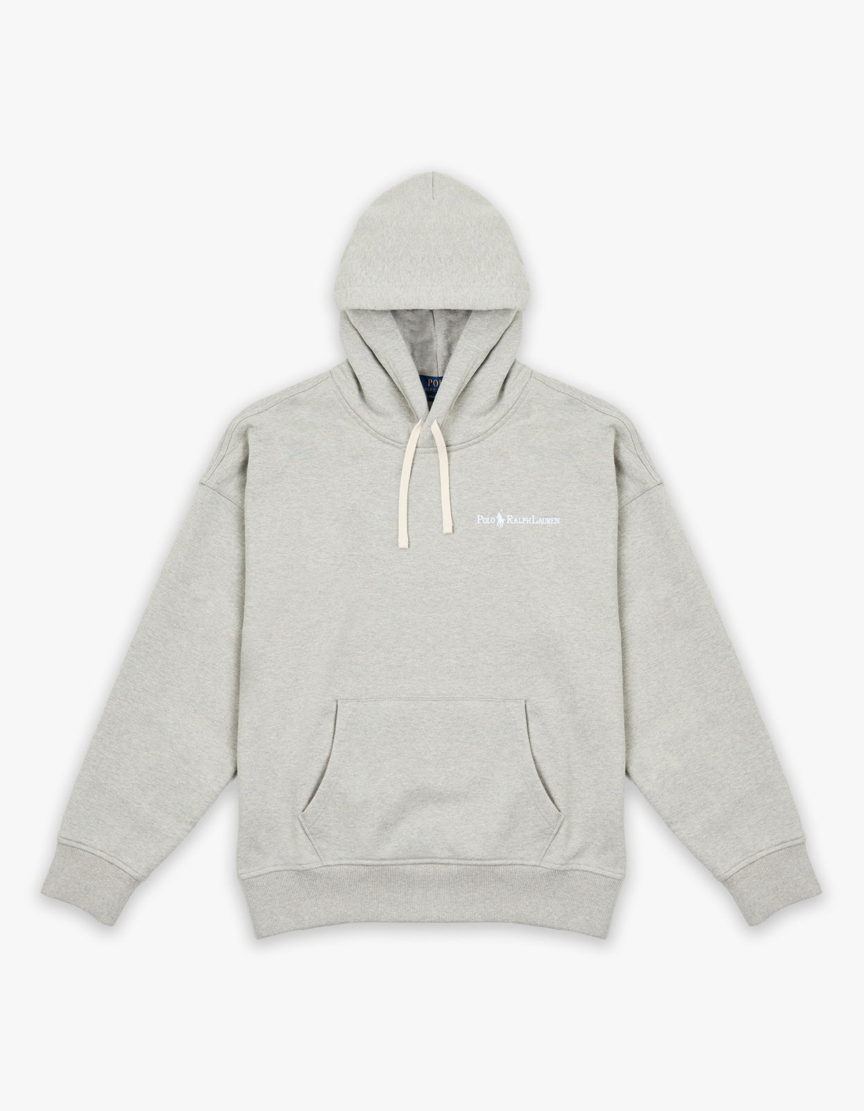 Relaxed Fit Logo Fleece Hoodie - Dark Sport Heather