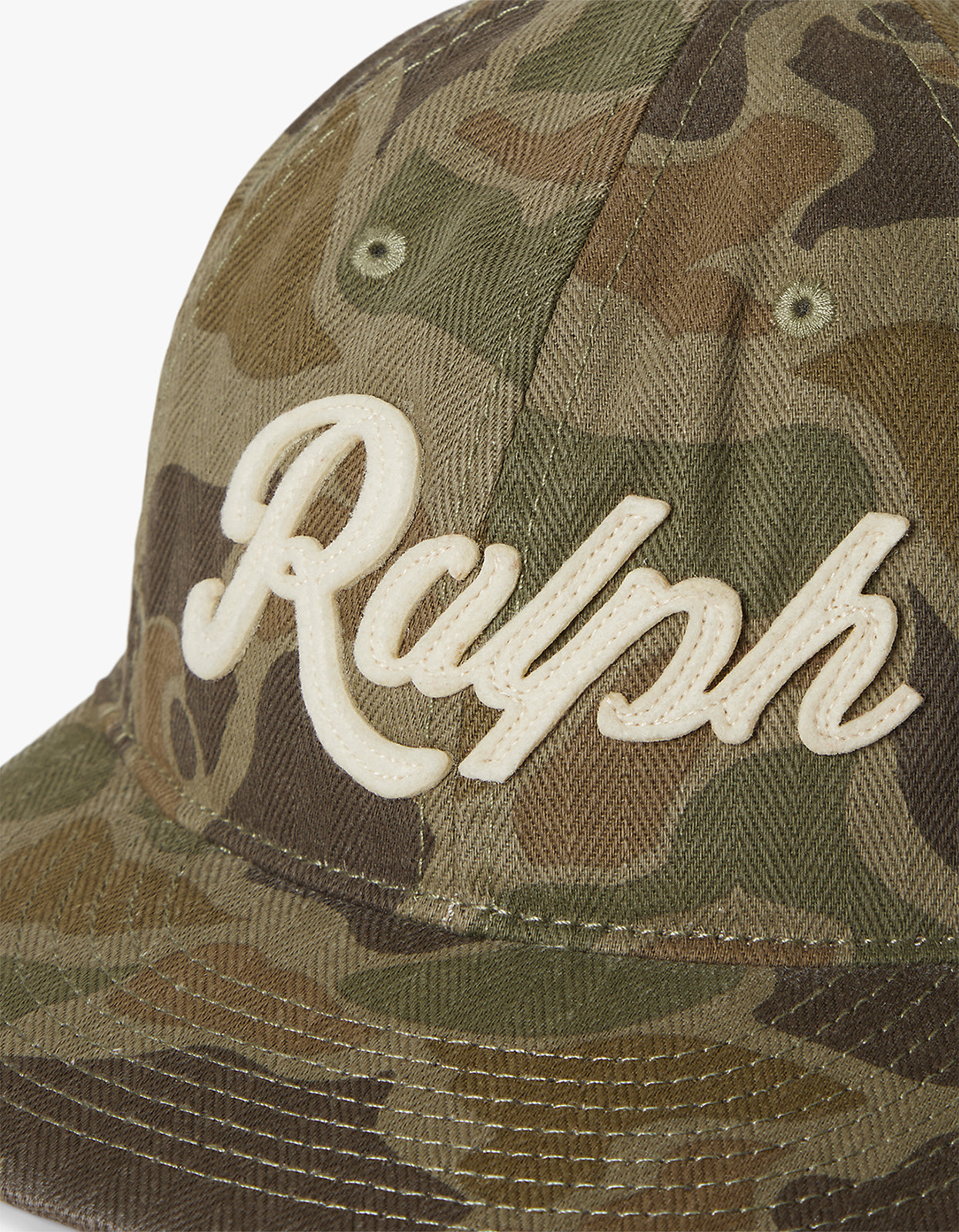 Camo Herringbone Ball Cap - Frogskin Camo