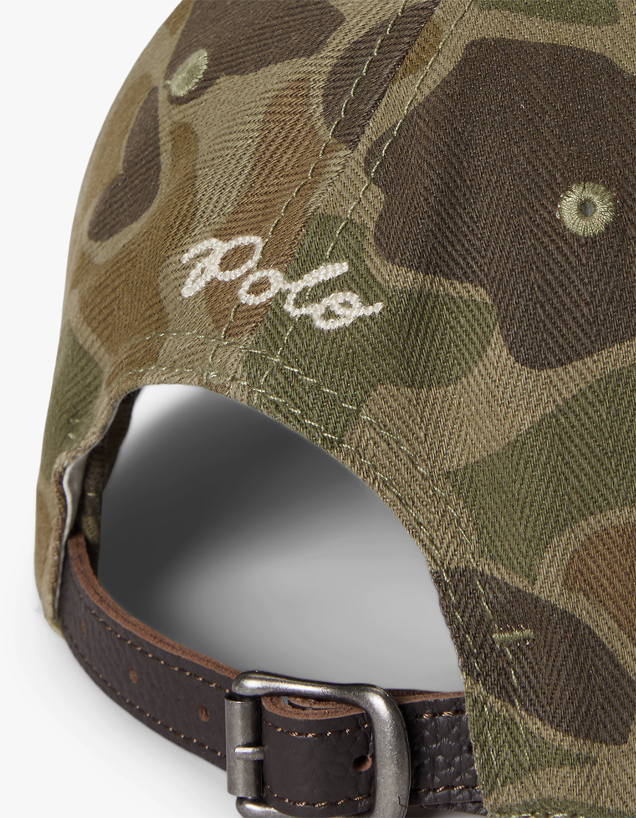 Camo Herringbone Ball Cap - Frogskin Camo