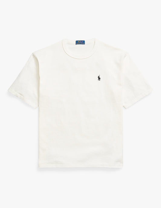 Relaxed Fit Logo Jersey T Shirt - Light Sport Heather