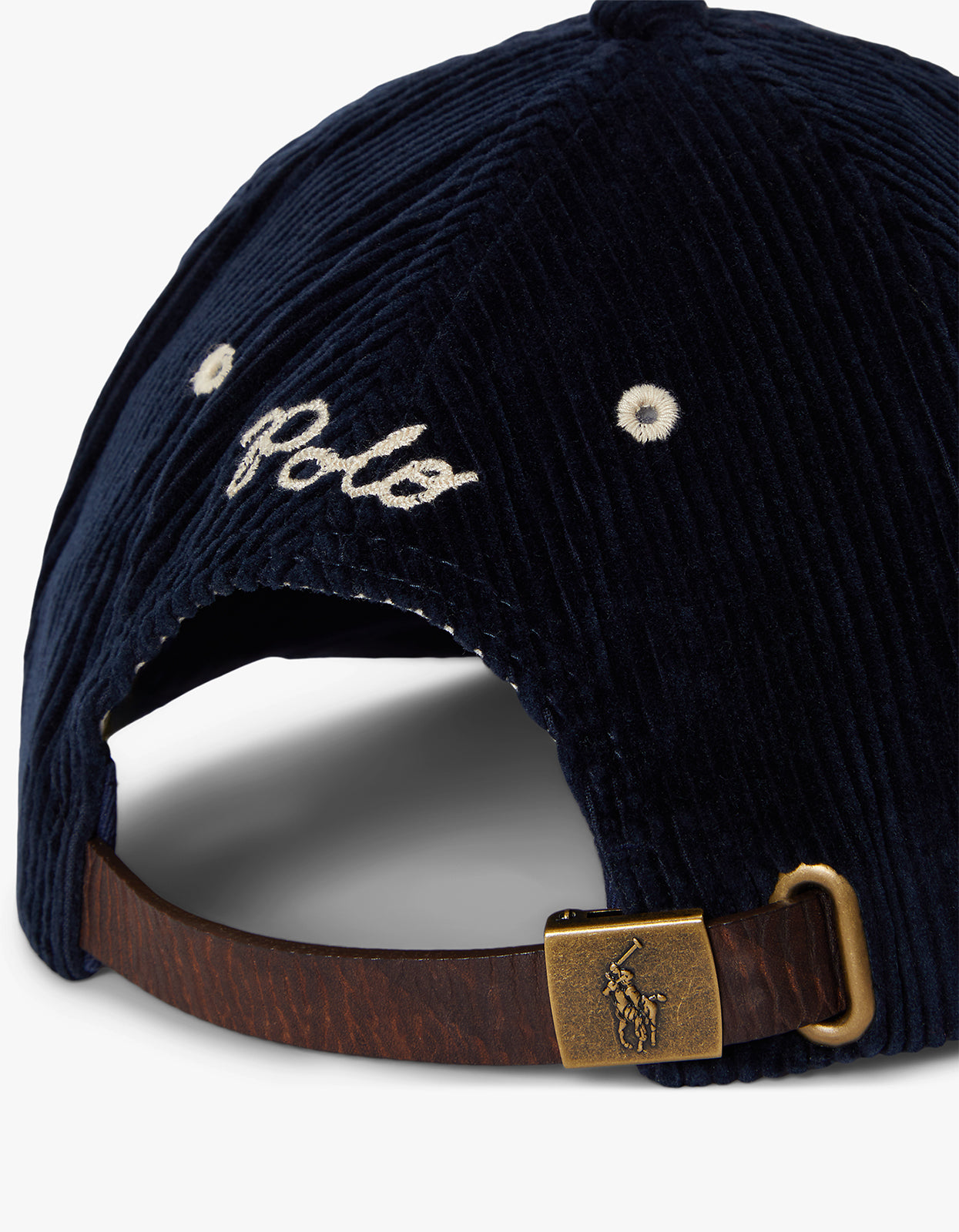 NY Patch Corduroy Ball Cap - Hunter Navy