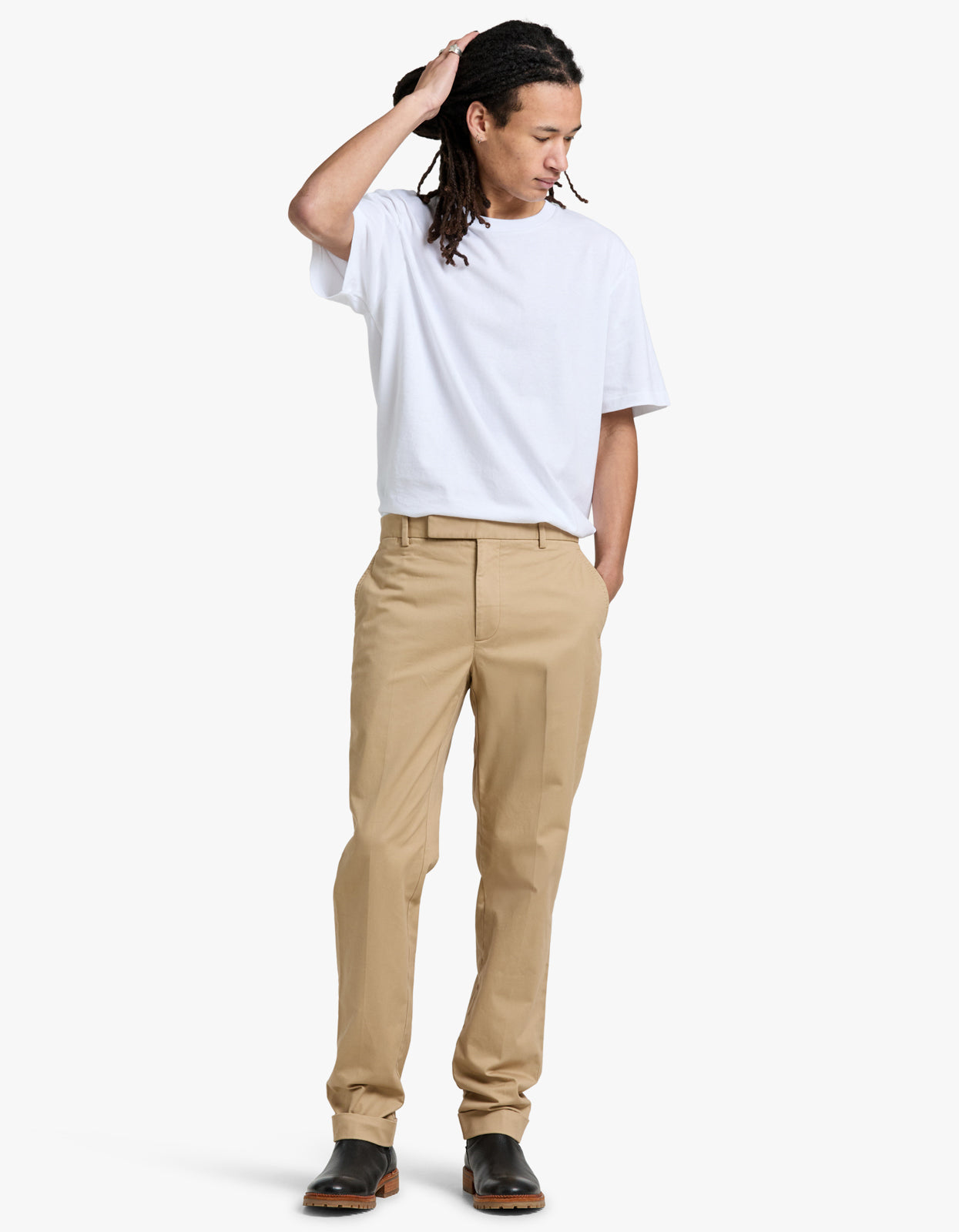 Chester Suit Pant - Dark Monument Tan