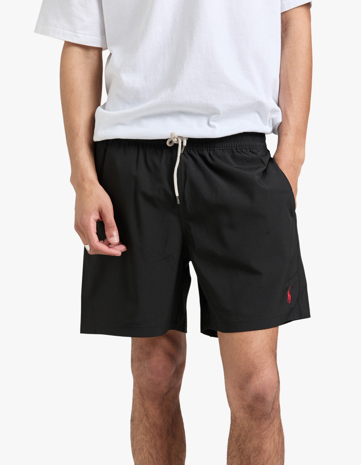 5.5 inch Traveler Swim Trunk - Polo Black