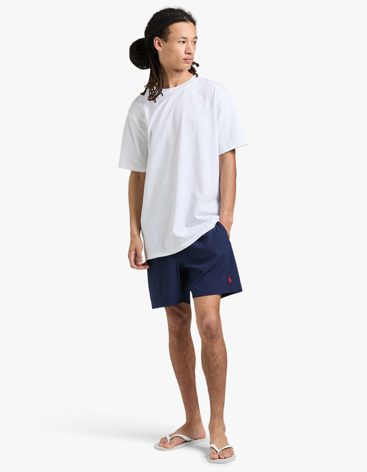 5.5 inch Traveler Swim Trunk - Newport Navy