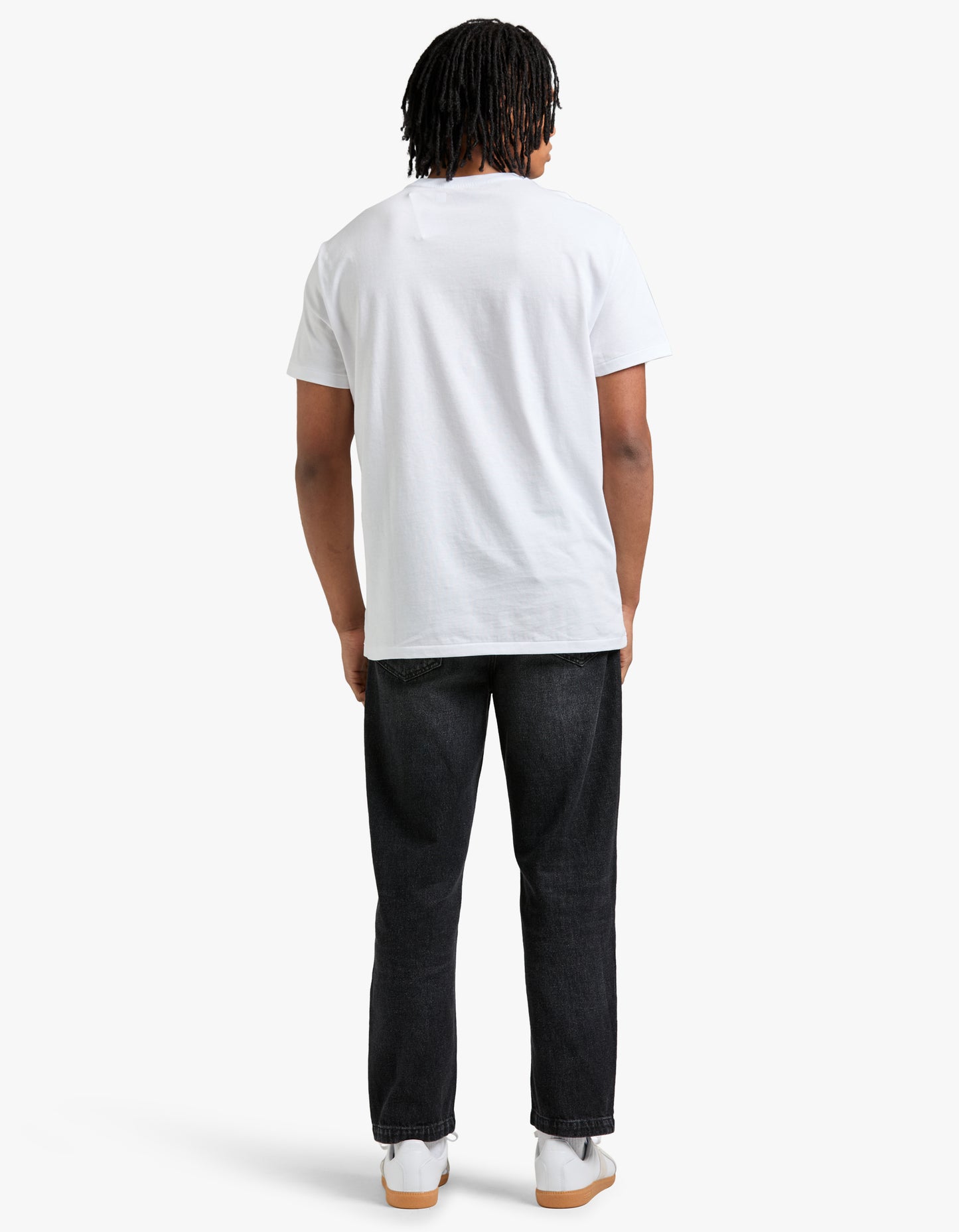 Custom Slim Fit Crew Neck T Shirt - White