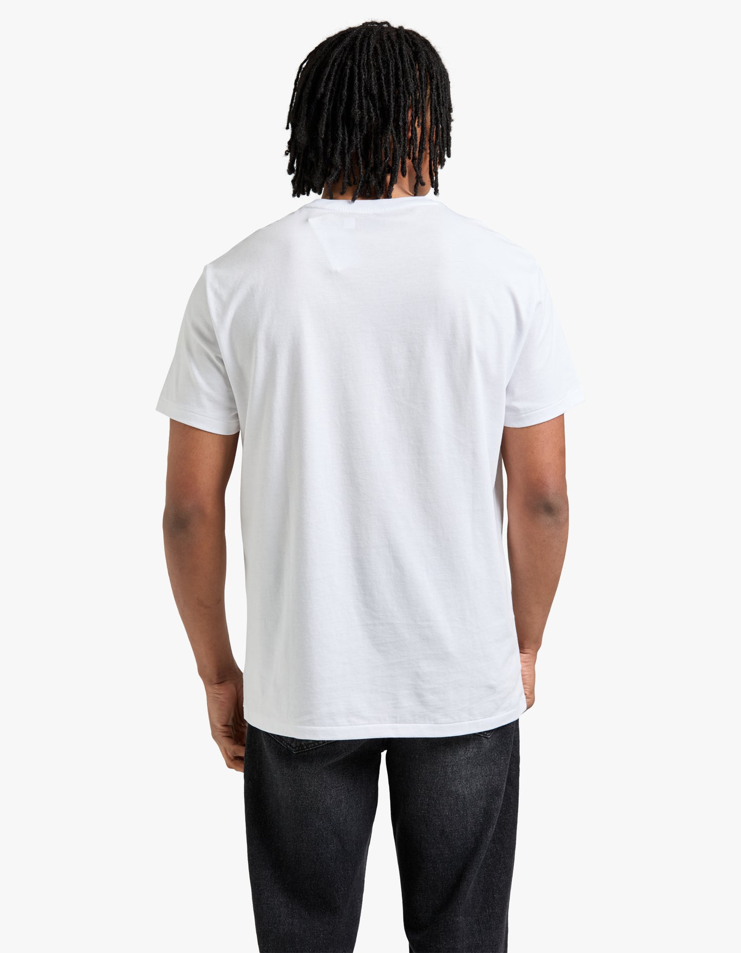 Custom Slim Fit Crew Neck T Shirt - White