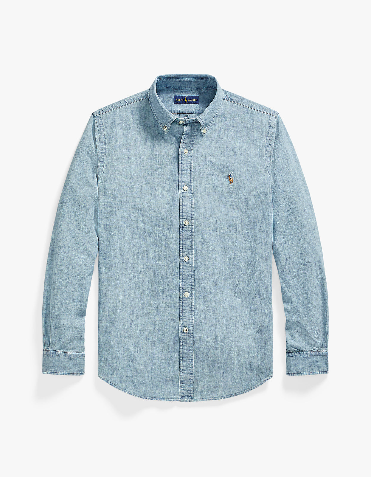 Custom Fit Chambray Shirt - Chambray