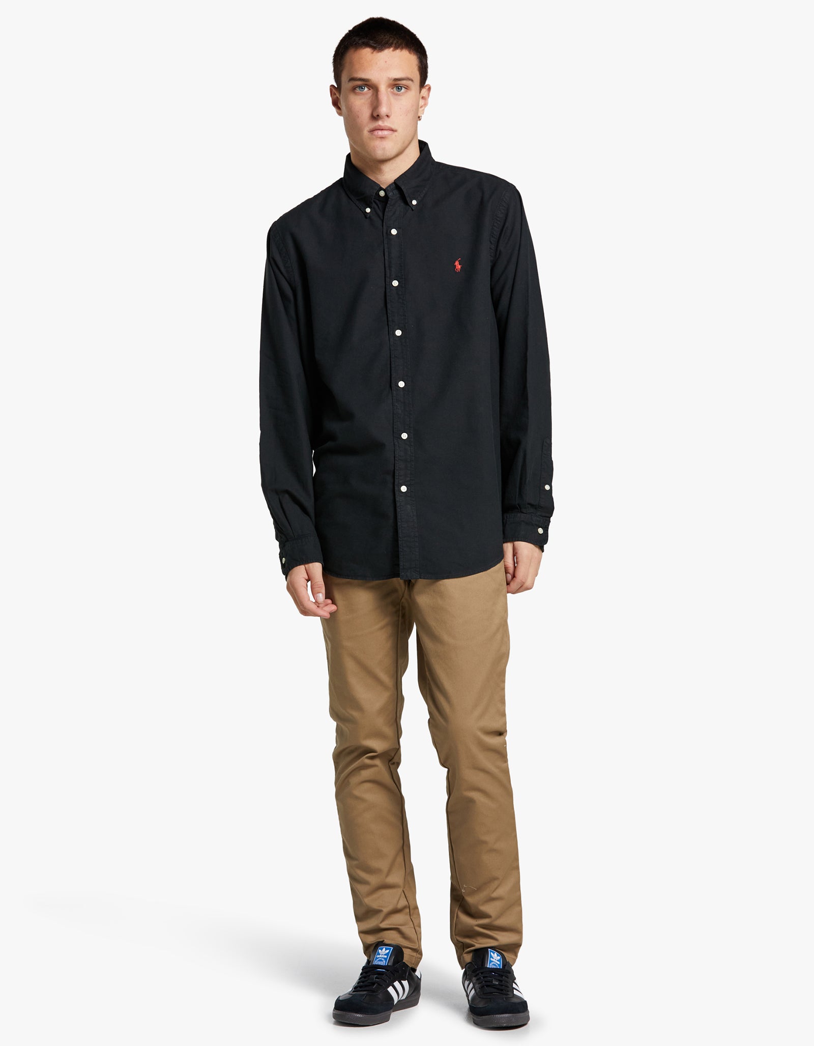 Ralph lauren black on sale oxford