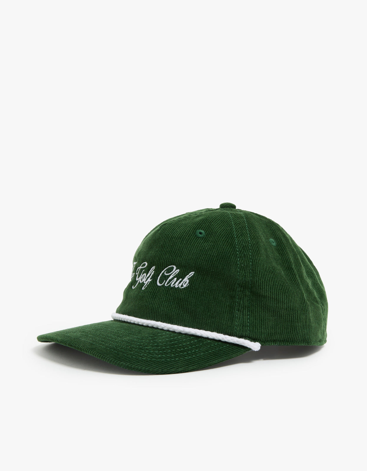 The Superette Golf Club 2025 Cord Cap - Green/White