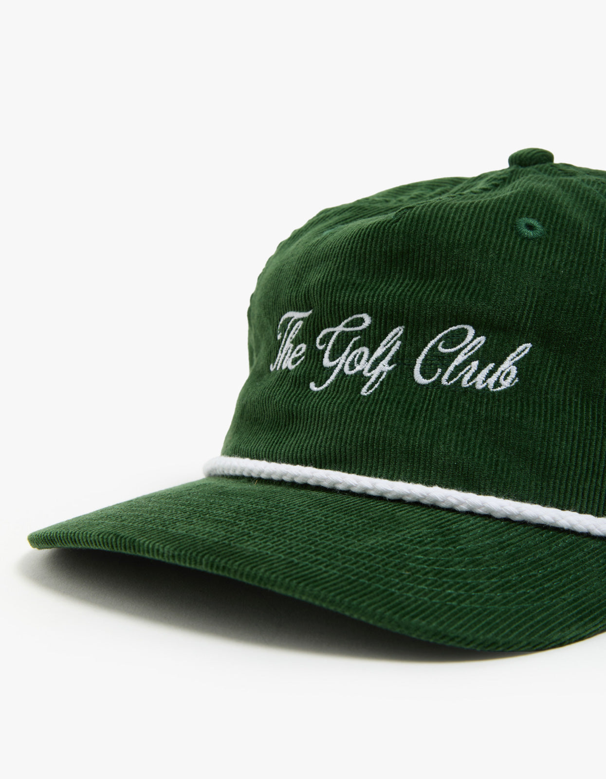 The Superette Golf Club 2025 Cord Cap - Green/White
