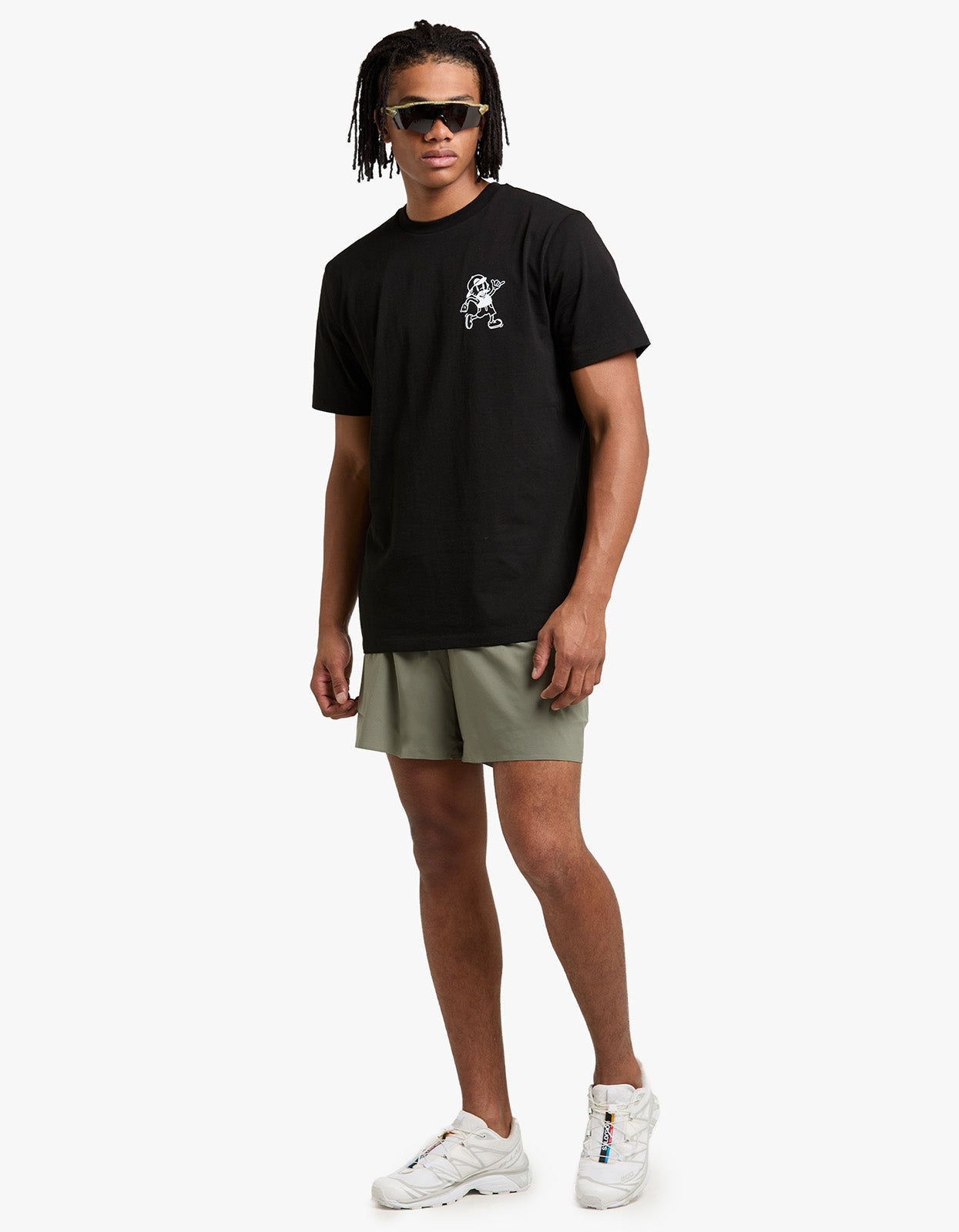 Superette X Slow Sunday Always Moving Tee - Black