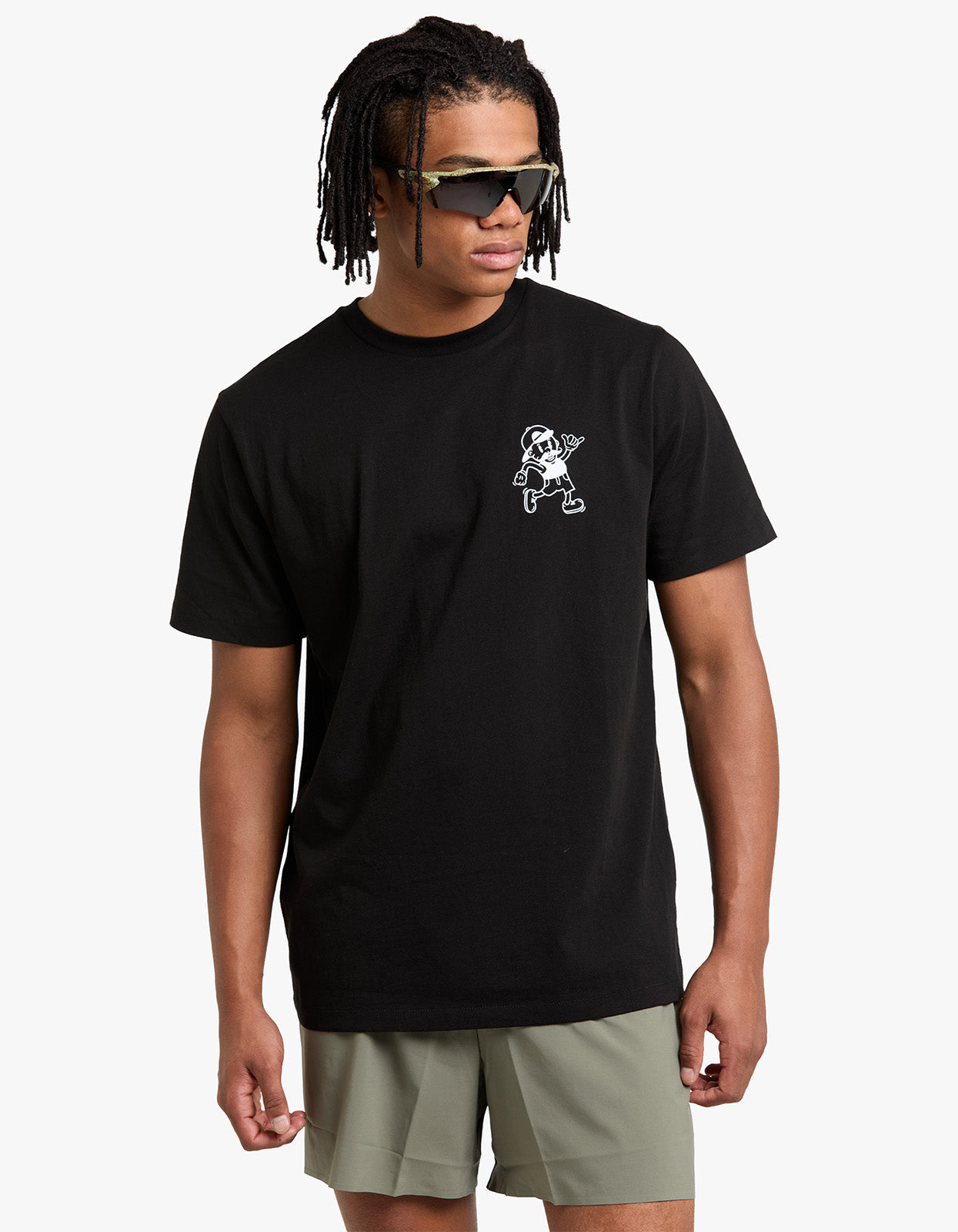 Superette X Slow Sunday Always Moving Tee - Black