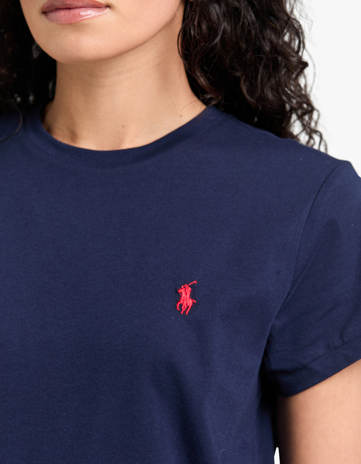 Crewneck Short Sleeve T Shirt - Cruise Navy