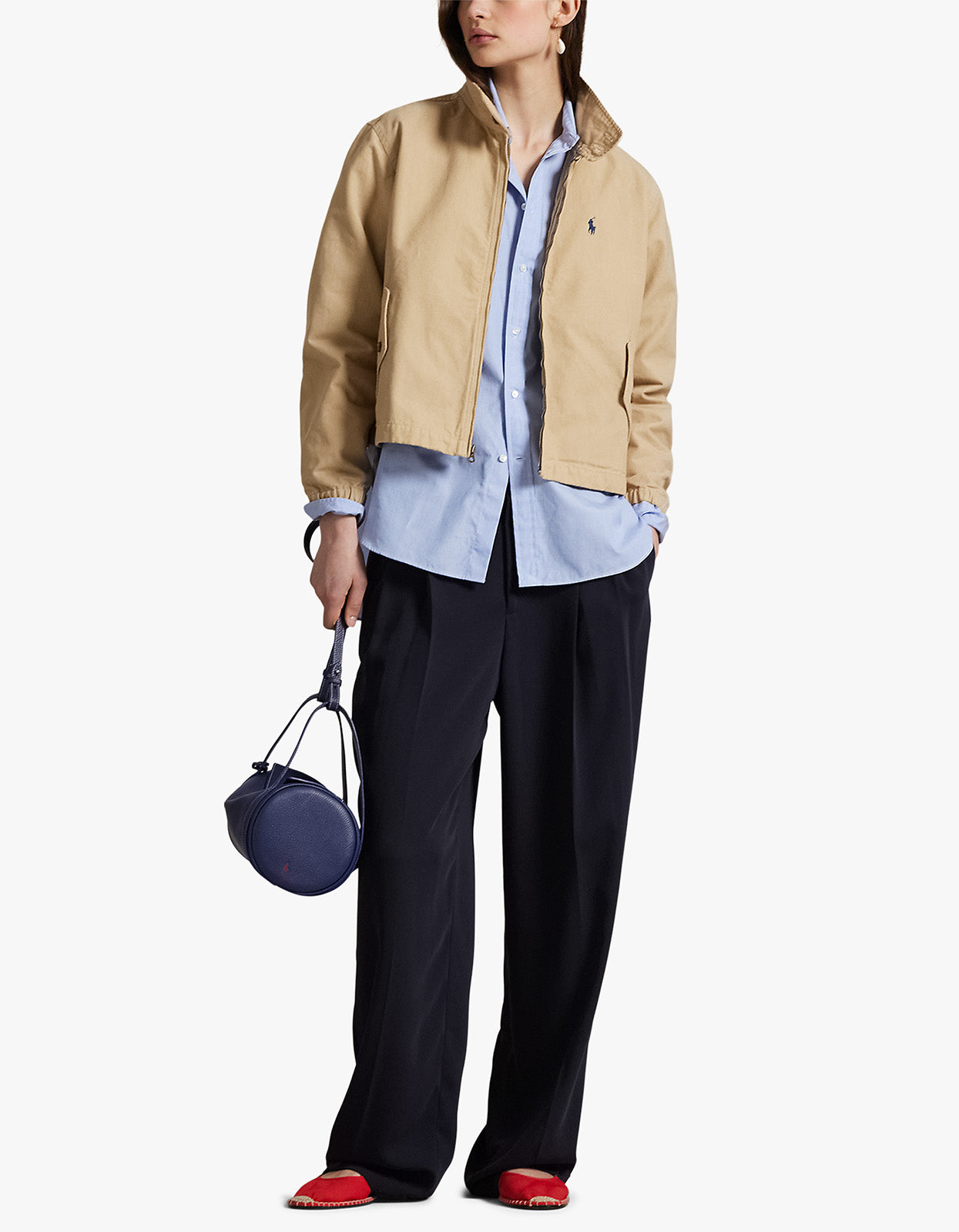 City Jacket Lined Windbreaker - Vintage Khaki