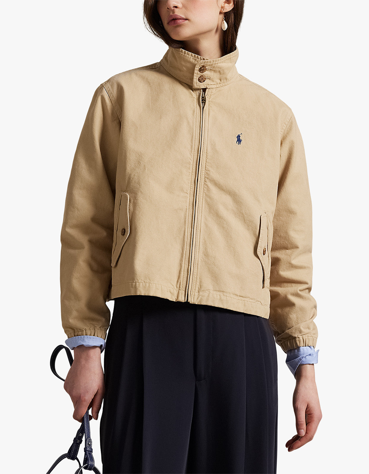 City Jacket Lined Windbreaker - Vintage Khaki