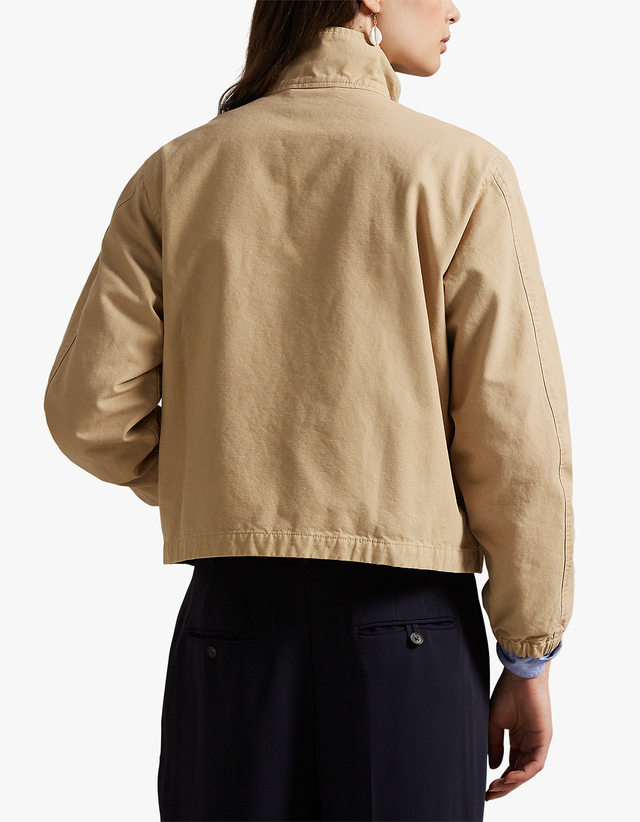 City Jacket Lined Windbreaker - Vintage Khaki