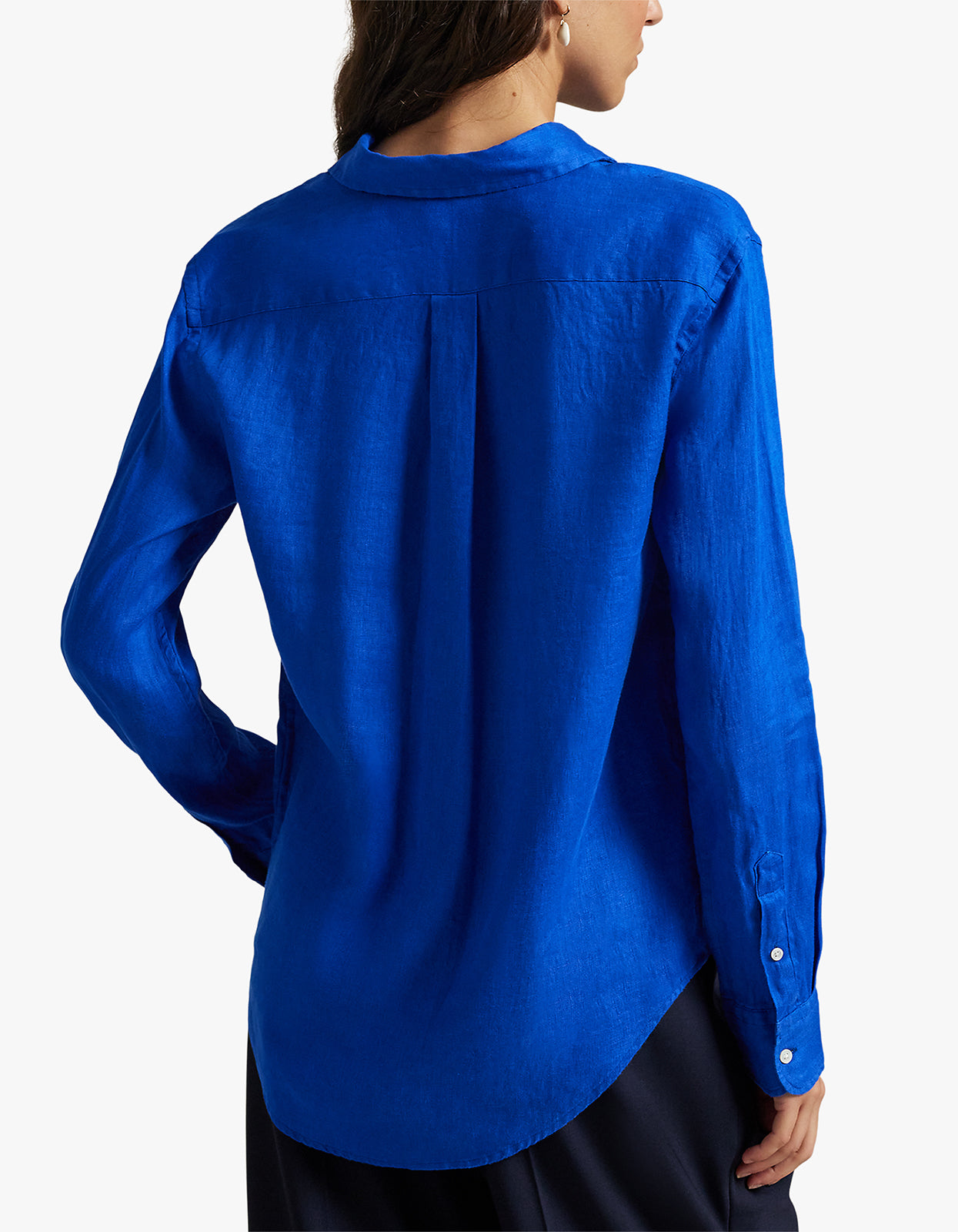 Classic Fit Linen Shirt - Heritage Blue