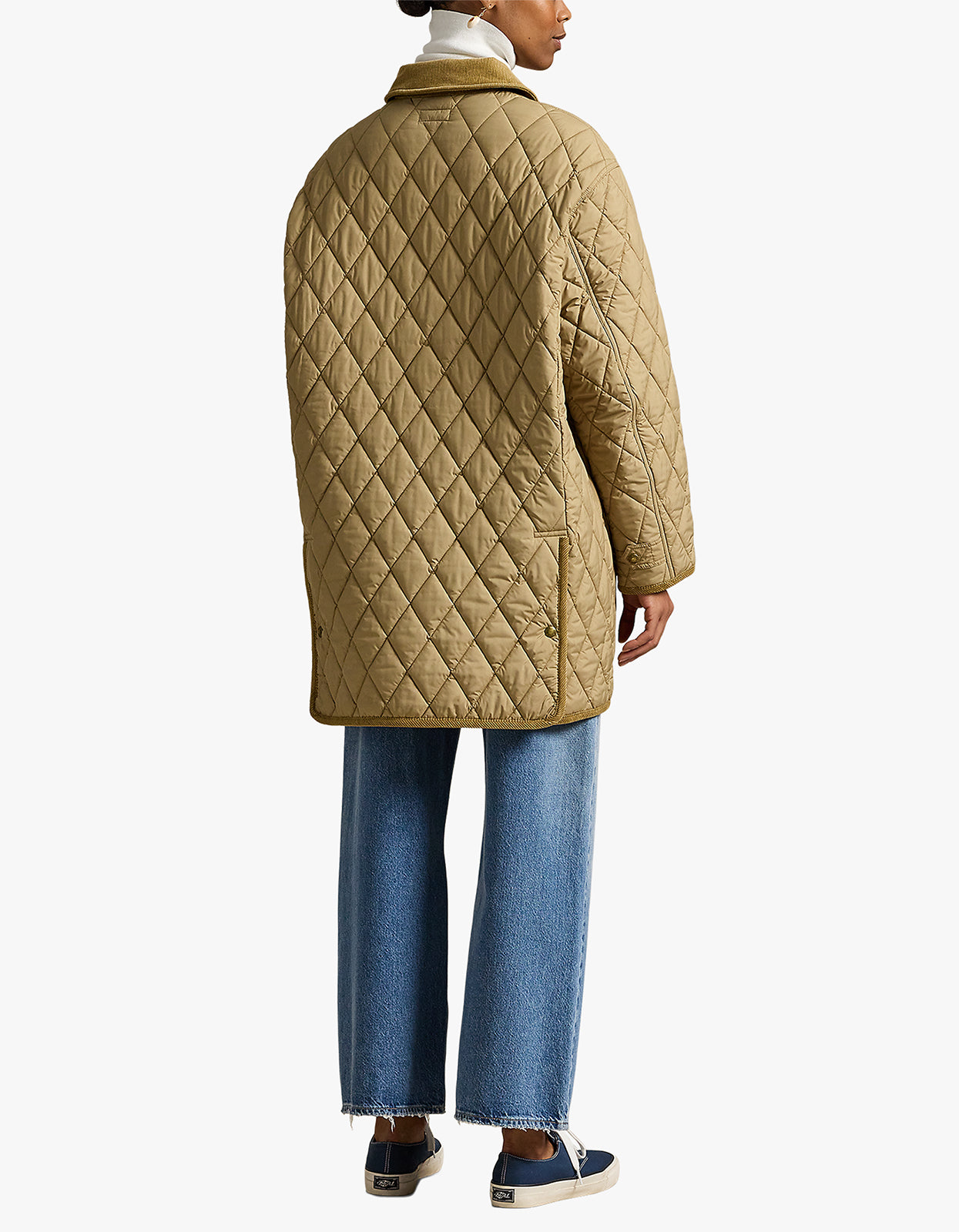 Quilted Barn Jacket - Desert Khaki