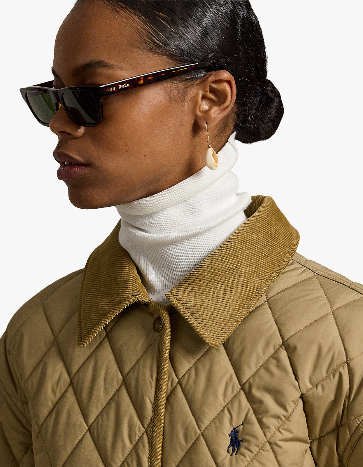 Quilted Barn Jacket - Desert Khaki