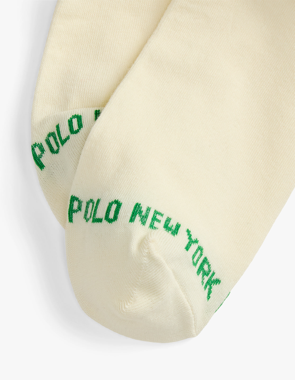 Polo Bear Cotton-Blend Crew Socks - Ivory