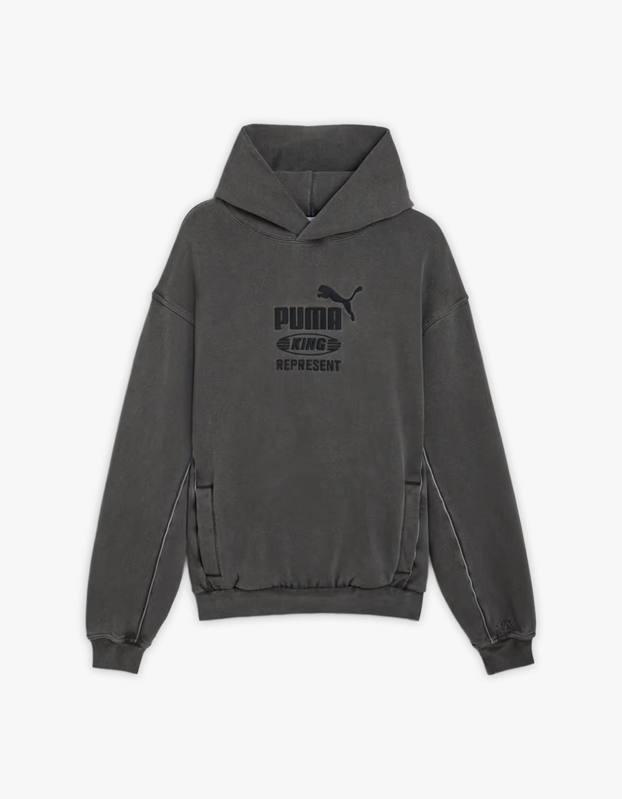 Puma X REPRESENT Graphic Hoodie - Flat Dark Gray
