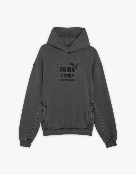 Puma X REPRESENT Graphic Hoodie - Flat Dark Gray
