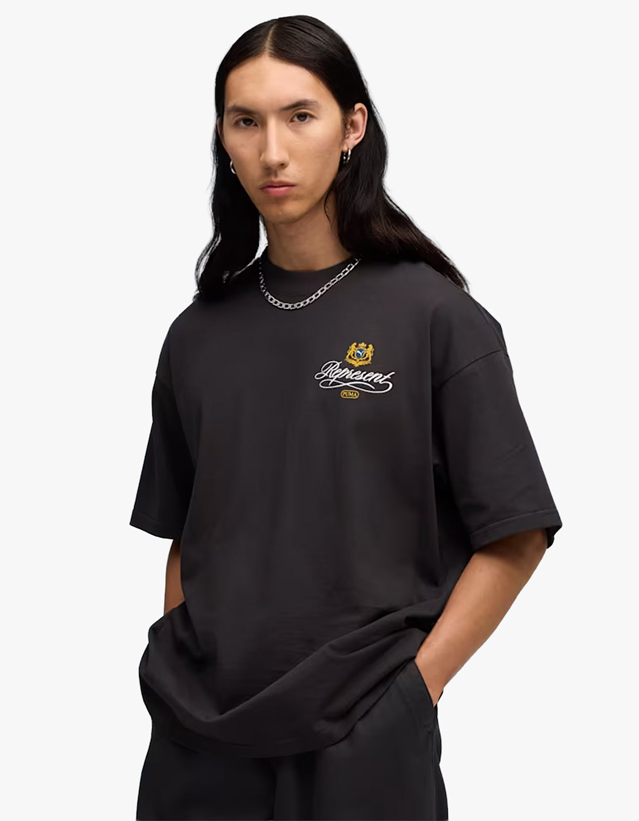 Puma X REPRESENT Graphic Tee - Flat Dark Gray