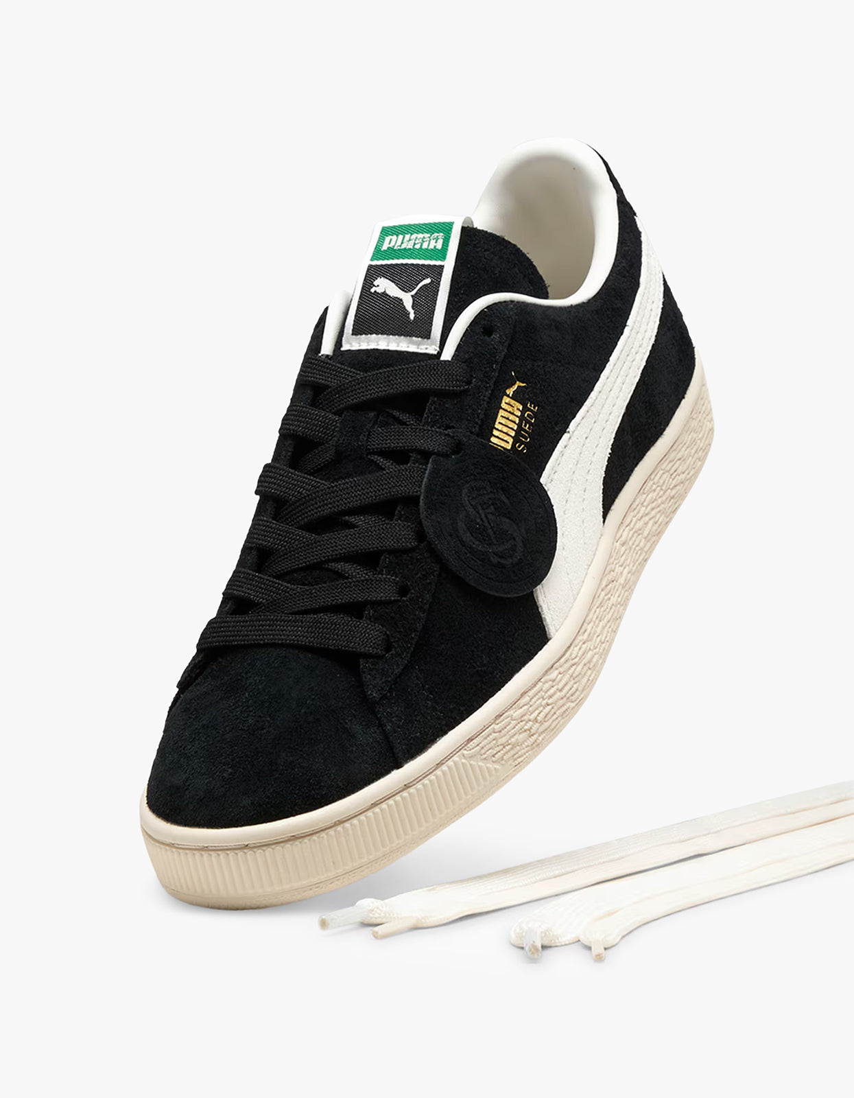 Mens Suede Charles F. Stead I - Puma Black/Puma White