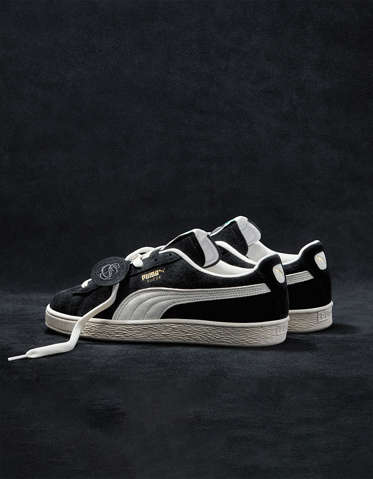 Mens Suede Charles F. Stead I - Puma Black/Puma White