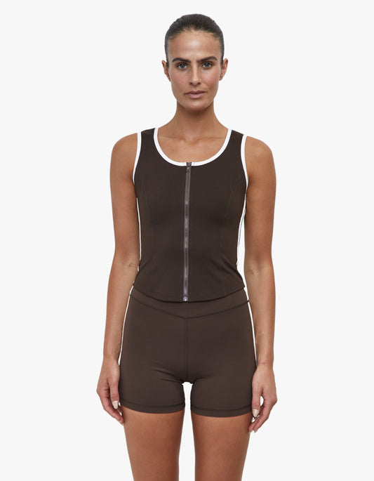 Sport Vest - Java/White