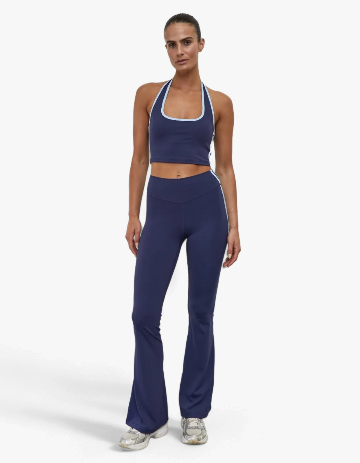 Vibration Flare Pant - Midnight/Sky Blue
