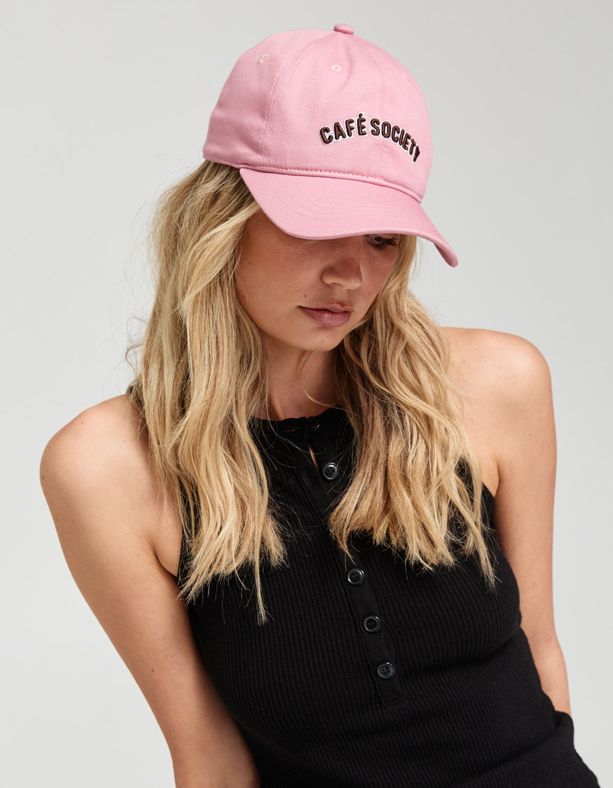 Cafe Society Cap - Pink
