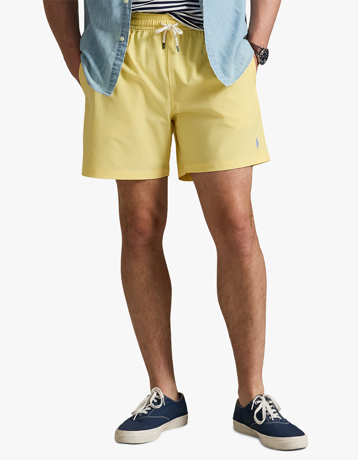 5.75 Inch Traveler Classic Swim Trunk - Corn Yellow