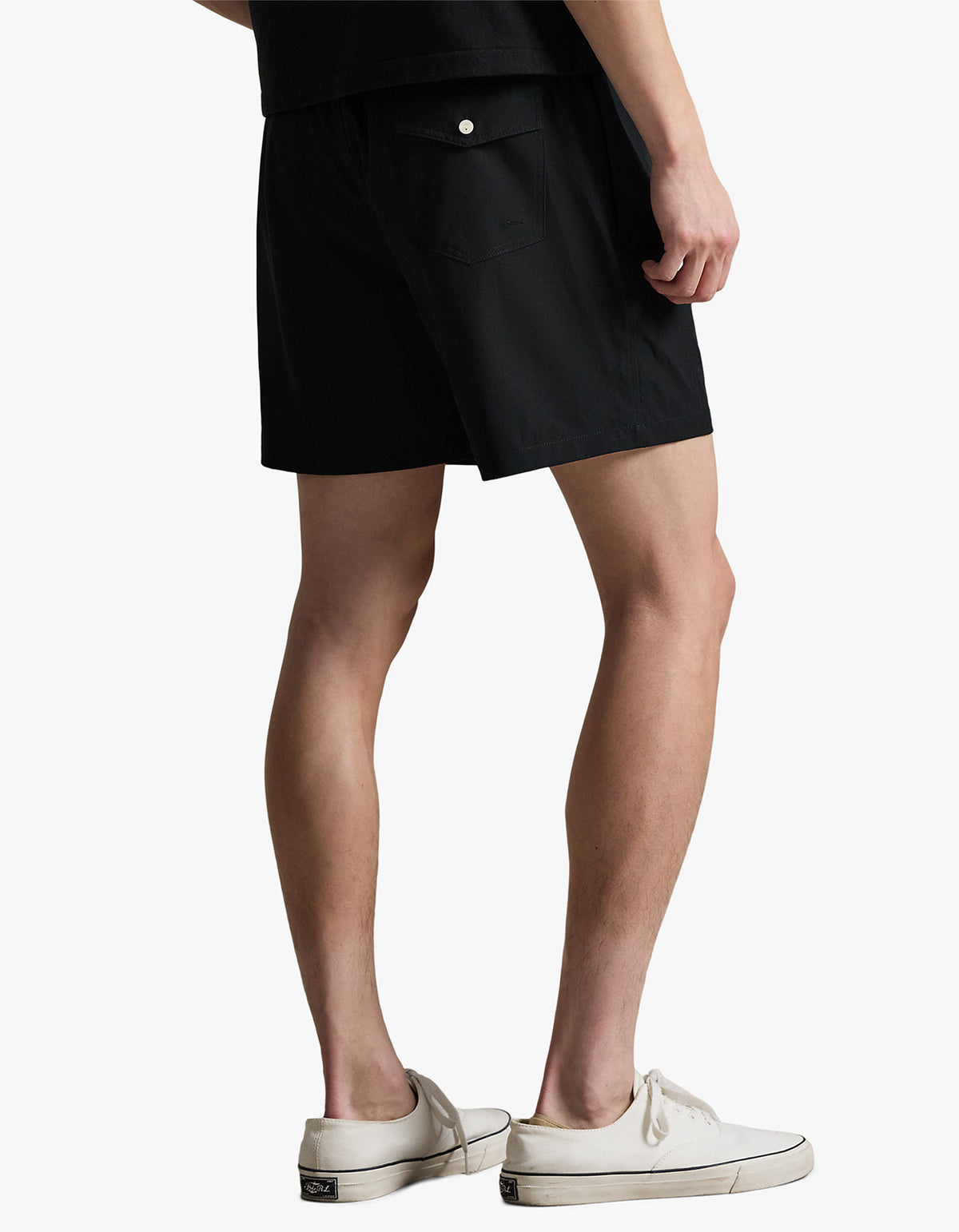 5.75 Inch Traveler Classic Swim Trunk - Polo Black