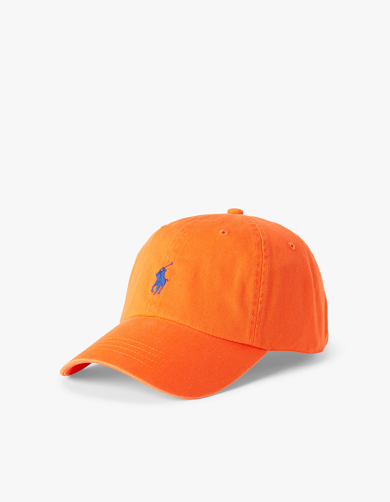 Cotton Chino Ball Cap - Sailing Orange