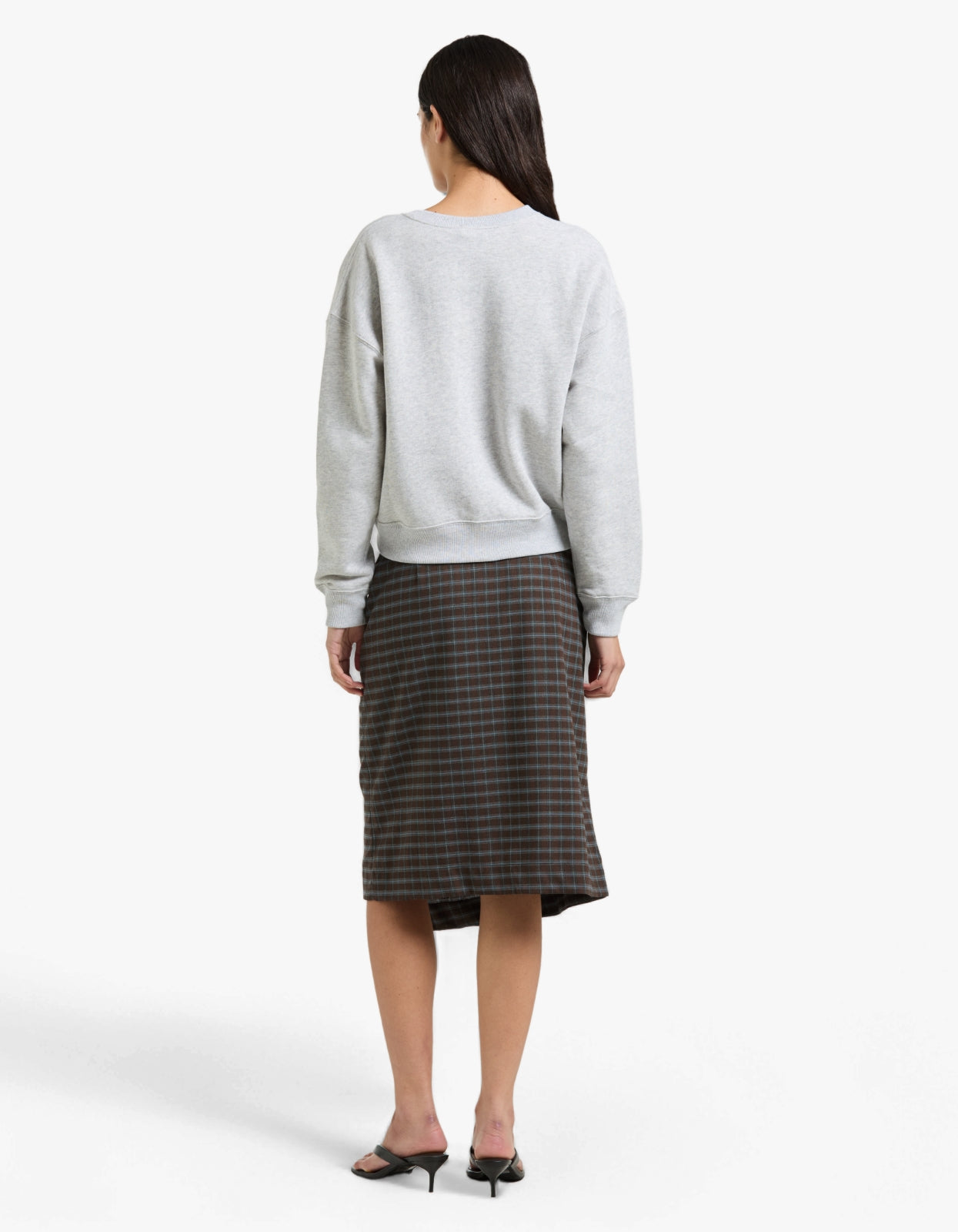 Logo Fleece Cardigan - Light Smoke Heather