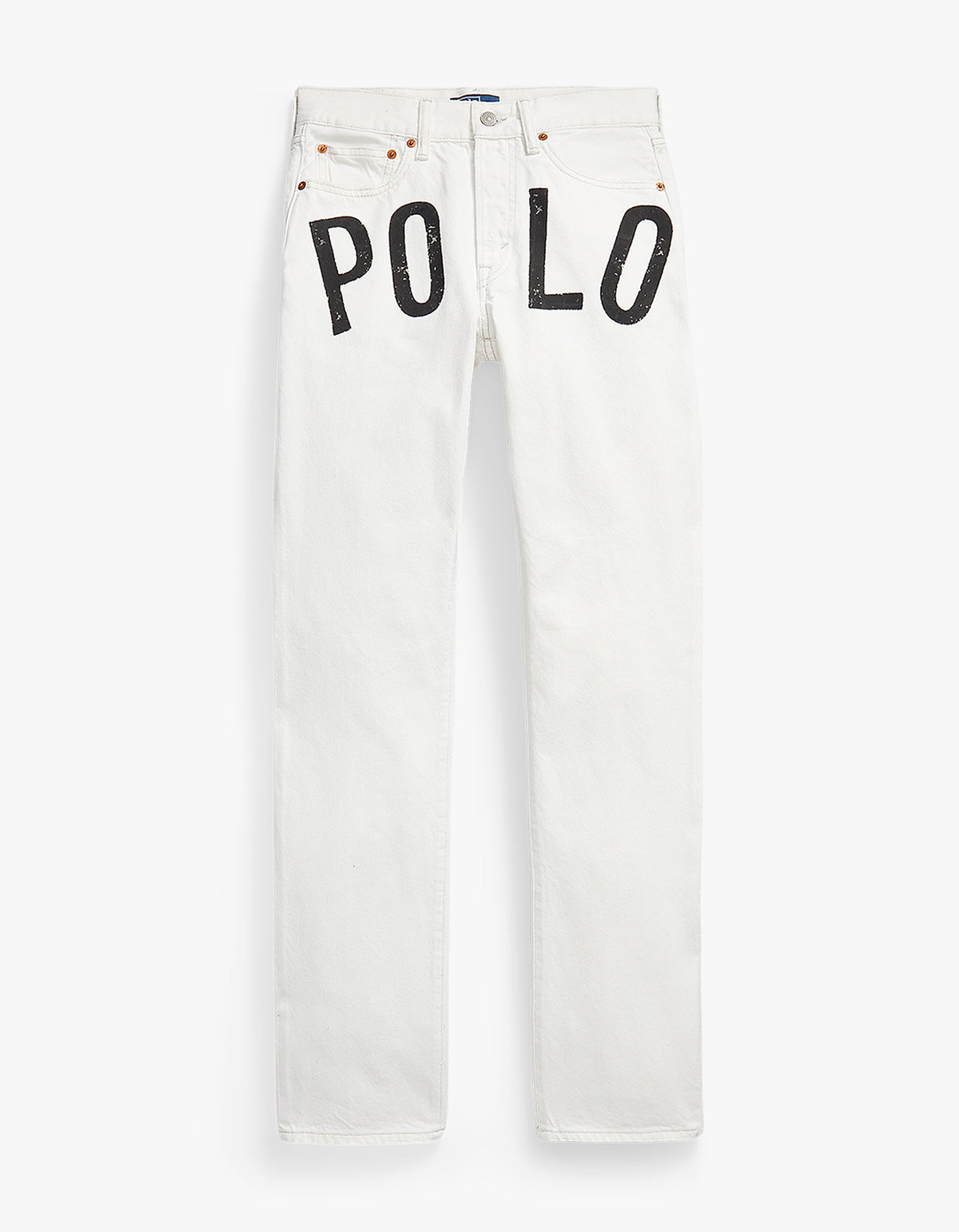 Logo Relaxed Straight Jean - Laurea Wash